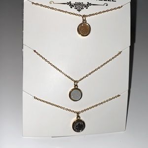 Quartz Necklace Set